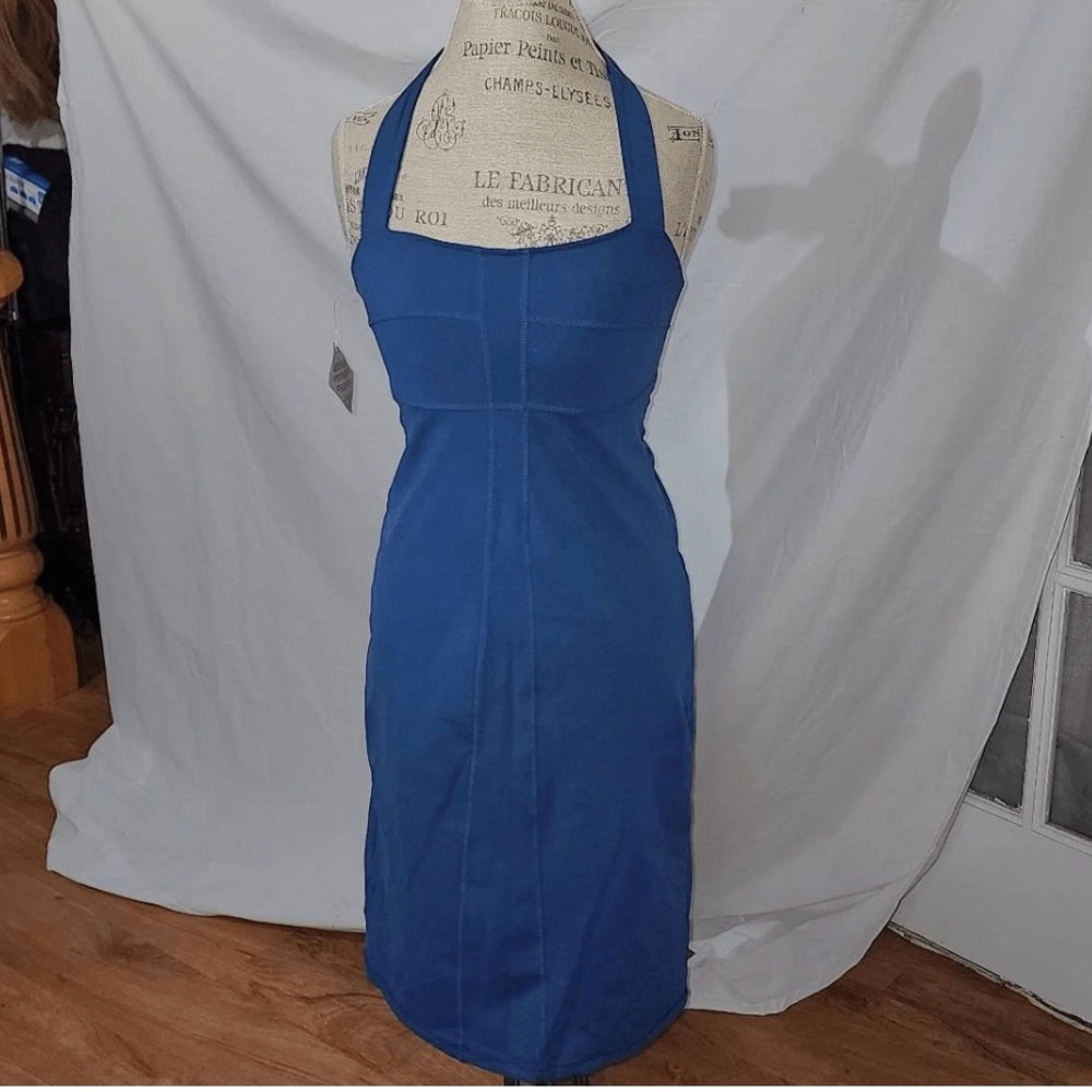 Athleta Halter shelf bra dress NEW M